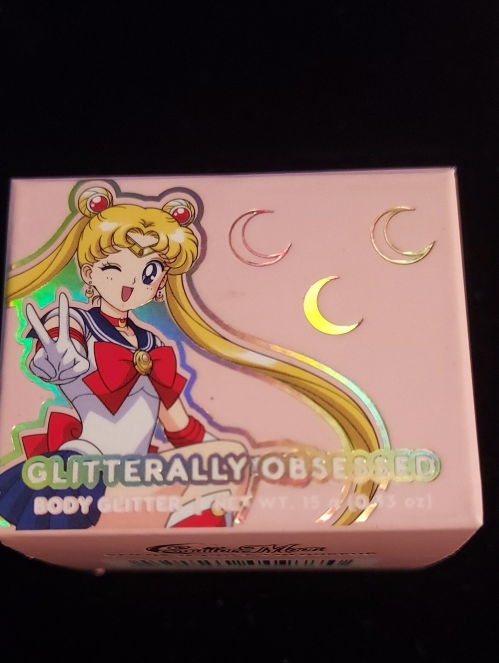 Colourpop Pink Sailor Moon-Inspired Body Glitter